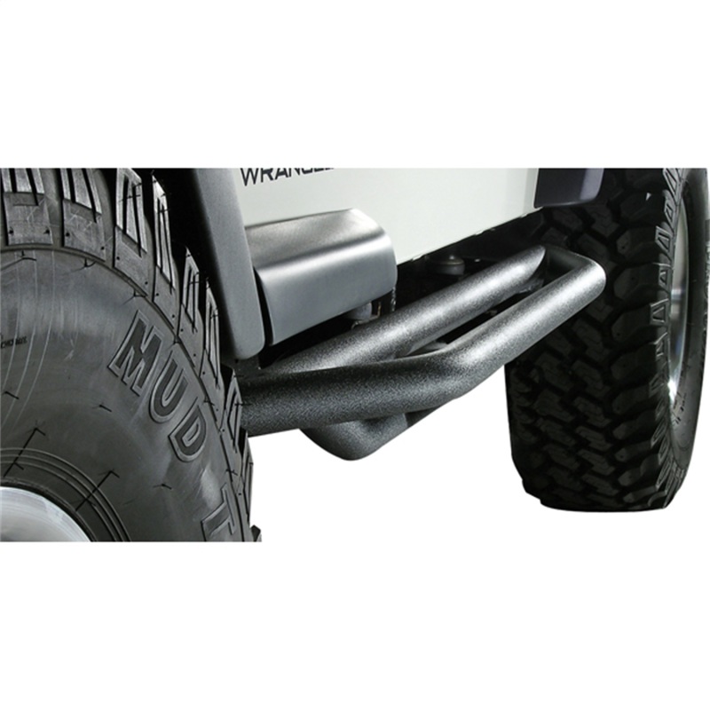 Jeep Wrangler Body Armor Guards - Rugged Ridge - RRC Side Armor - Black - `87-`06
